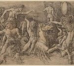 Battle of the Sea Gods [left half]