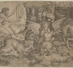 Allegorical Theme: Combat of Animals