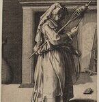 Old Woman with a Distaff