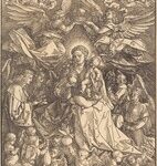 The Virgin Surrounded by Many Angels