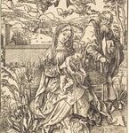 The Holy Family with the Three Hares