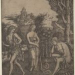 Serpent Speaking to a Young Man