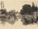 Shere Mill Pond (The Larger Plate)